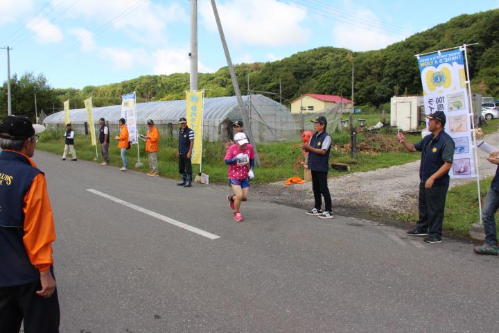 岡本ライオンのお母様の力走