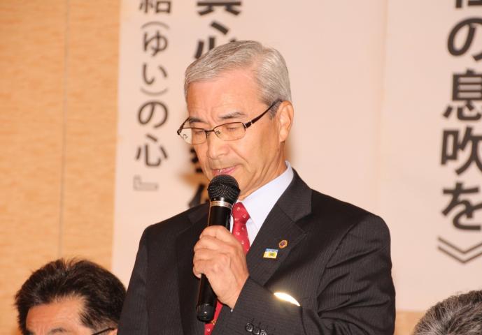 L. 原 順一 会長、　最後の挨拶