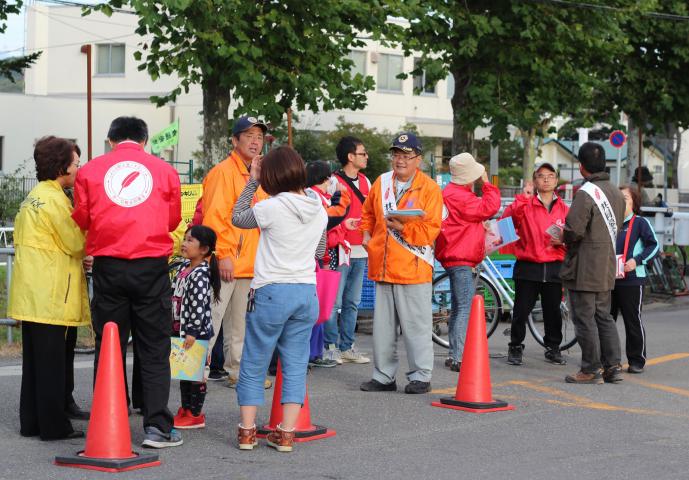 他の奉仕活動団体とも交流して