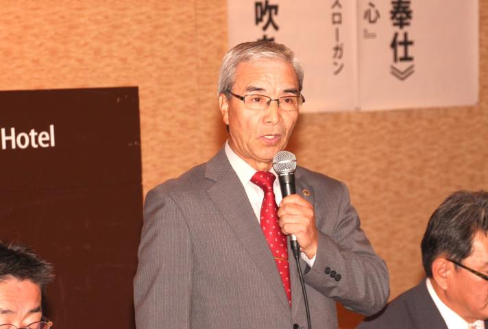 会長挨拶　　L.原　順一