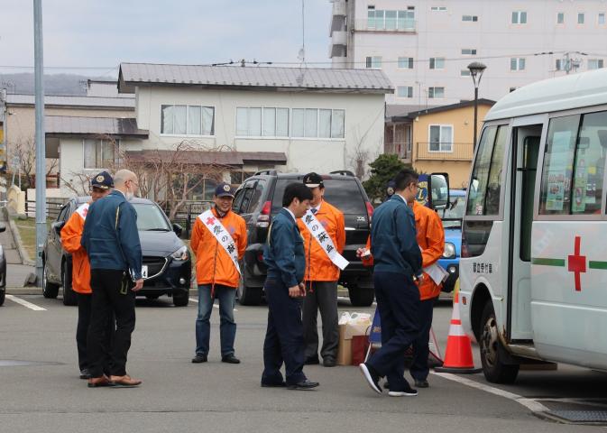 安全大会の中、献血に協力頂きました。　　　ありがとうございます。