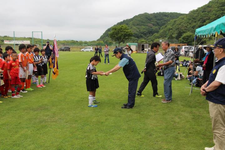 2年生以下の部優勝　高静サッカースポーツ少年