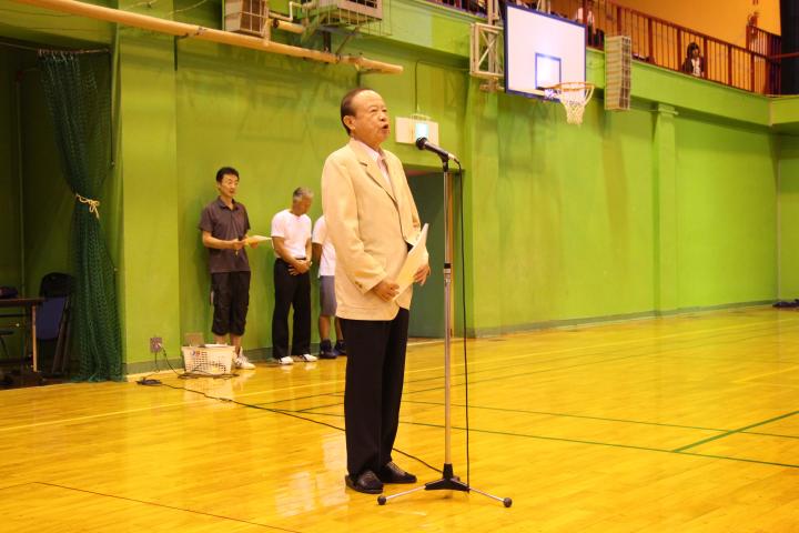 歓迎の言葉　町長　L酒井　芳秀