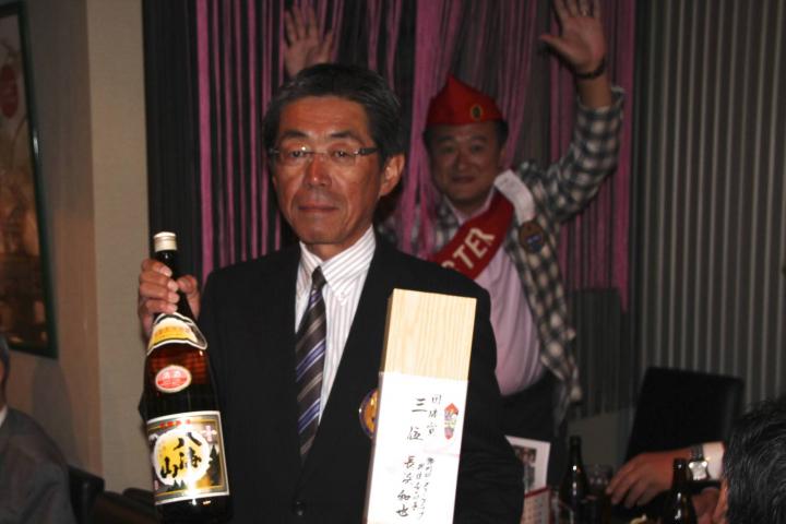 3クラブ合同ゴルフ大会の景品の日本酒も早速飲みました。