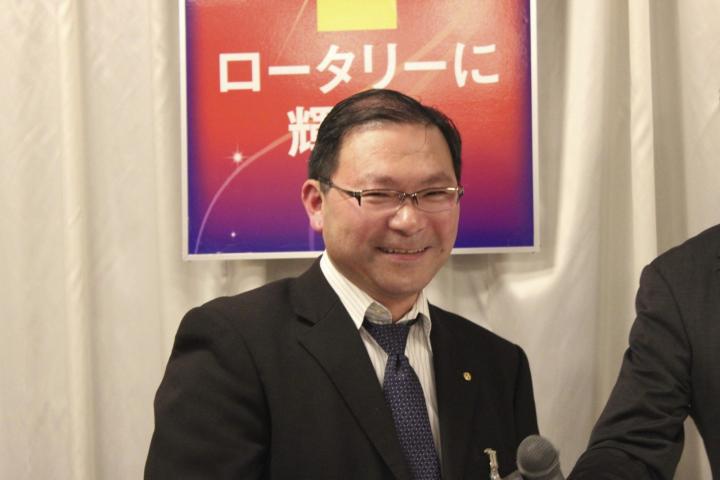 静内ロータリークラブ富岡豊親睦活動委員長、楽しい親睦会、ありがとうございます。