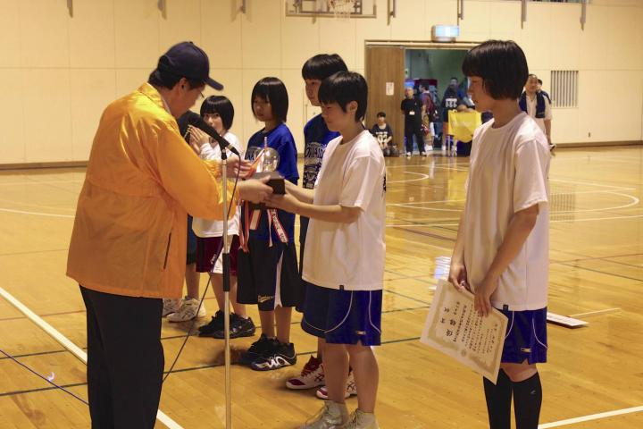 女子は、青翔中学校が優勝しました。