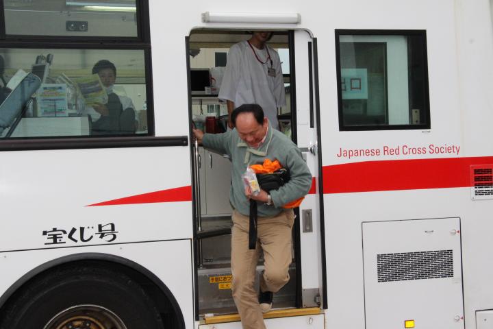 メンバー自ら献血　L但野　雅之