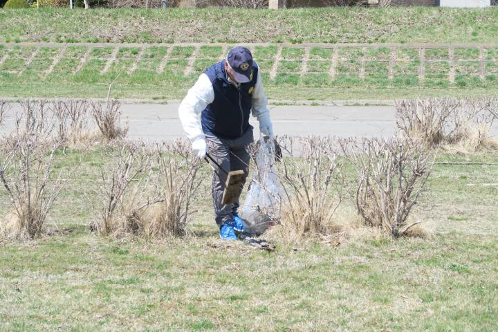 大きなゴミもありました